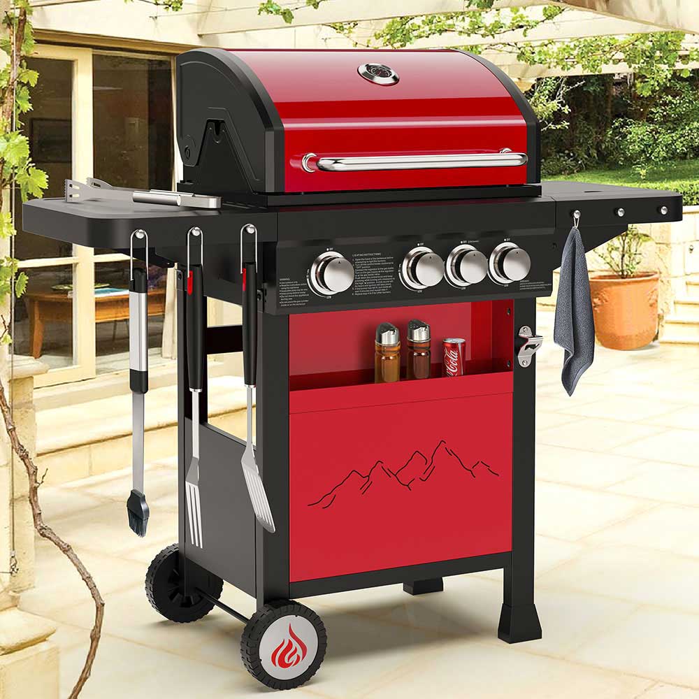 outdoor gas grill