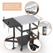 Outdoor Pizza Oven Stand Grill Table