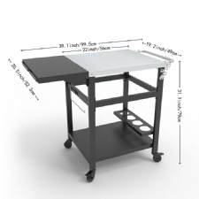 Outdoor Pizza Oven Stand Grill Table